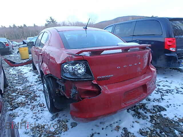 2011 DODGE AVENGER - VIN: 1B3BD1FG5BN596141 - Фото 3