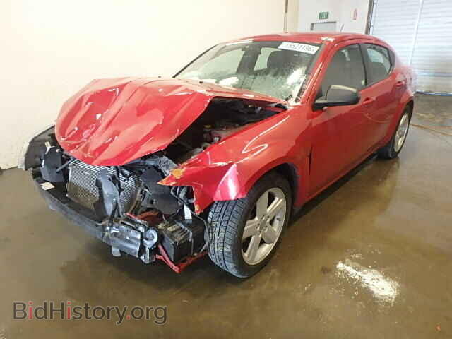 2013 DODGE AVENGER - VIN: 1C3CDZAB7DN649247 - Фото 2