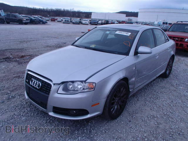 2008 AUDI A4 - VIN: WAUAF78E58A165833 - Фото 2