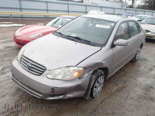 2003 TOYOTA COROLLA - VIN: 2T1BR32E73C081744 - Photo 2