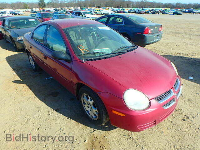 Фотография 1B3ES56C14D603439 - DODGE NEON 2004