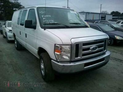 2014 Ford ECONOLINE, white — VIN 1FTNE2EW7EDA62852, Copart