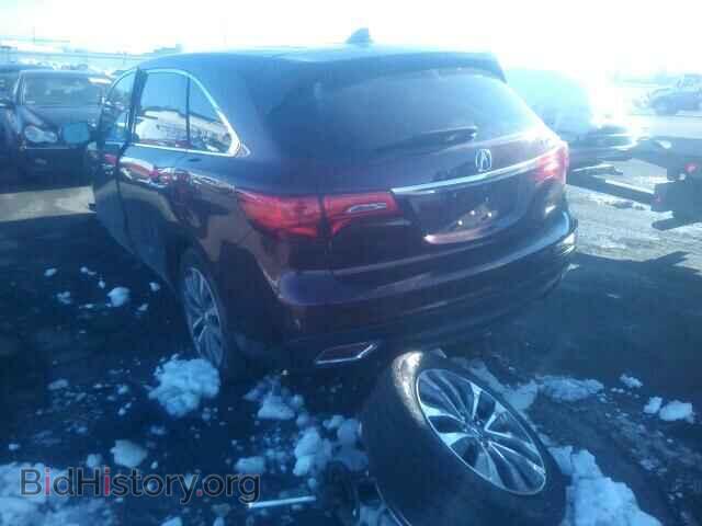 2014 ACURA MDX - VIN: 5FRYD4H40EB044822 - Фото 3