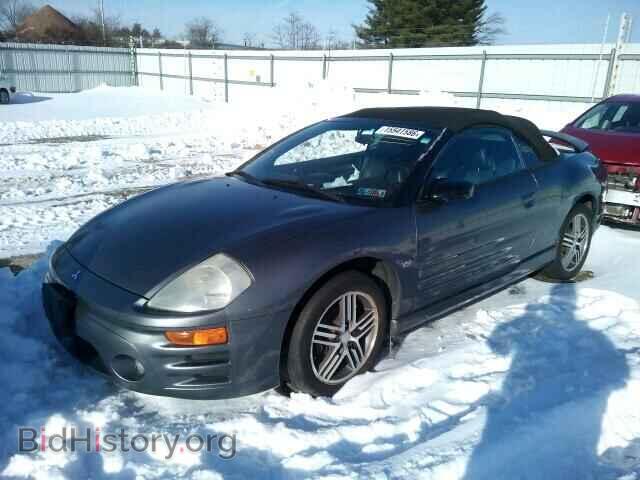 2003 MITSUBISHI ECLIPSE - VIN: 4A3AE75H13E195835 - Фото 2