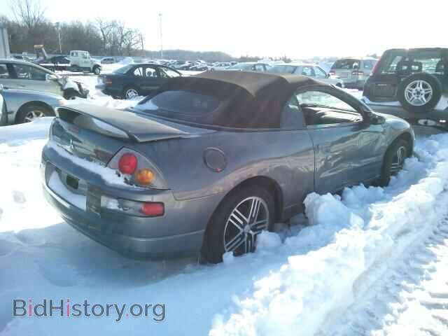 2003 MITSUBISHI ECLIPSE - VIN: 4A3AE75H13E195835 - Фото 4