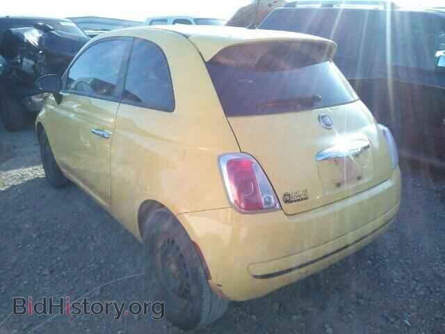 2013 FIAT 500 - VIN: 3C3CFFAR5DT740152 - Фото 3