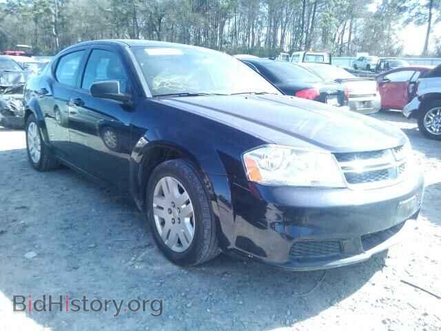 Фотография 1C3CDZAB3CN203742 - DODGE AVENGER 2012