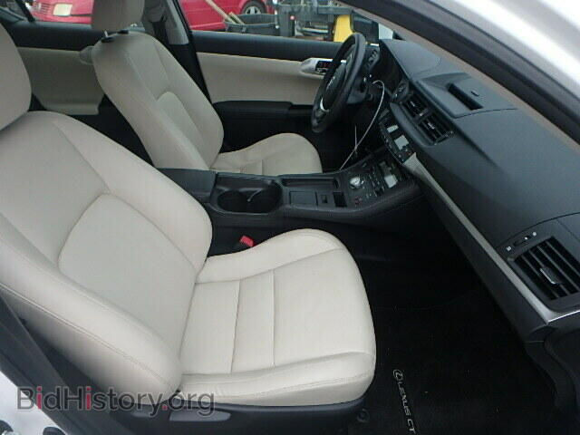 2012 LEXUS CT 200 - VIN: JTHKD5BHXC2080413 - Фото 5