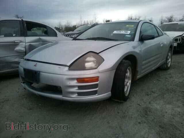 2001 MITSUBISHI ECLIPSE - VIN: 4A3AC44G71E049756 - Фото 2