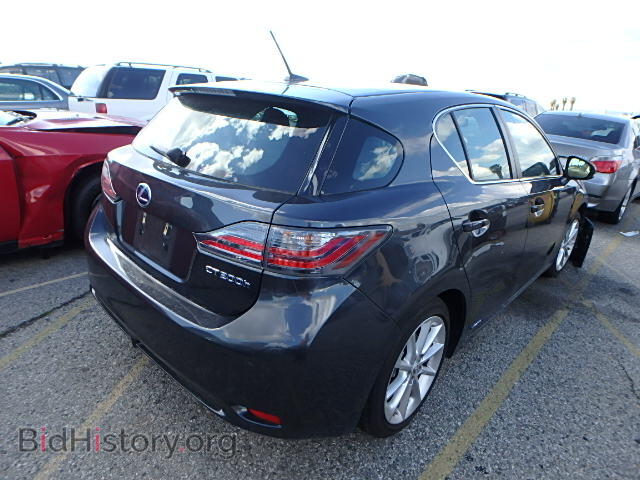 2011 LEXUS CT 200 - VIN: JTHKD5BH4B2035059 - Фото 4