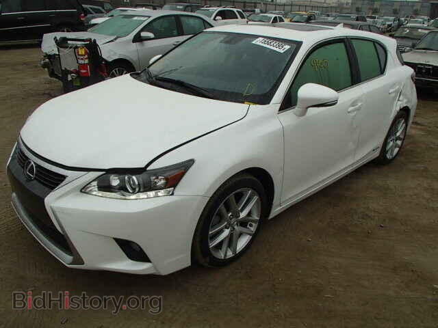 2014 LEXUS CT 200 - VIN: JTHKD5BH1E2196375 - Фото 2