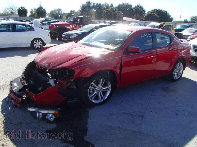 2013 DODGE AVENGER - VIN: 1C3CDZCB6DN556801 - Фото 2