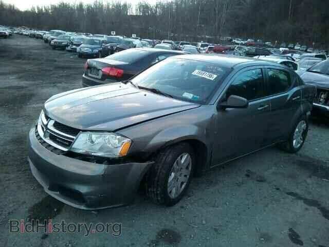 2011 DODGE AVENGER - VIN: 1B3BD4FB7BN606111 - Фото 2