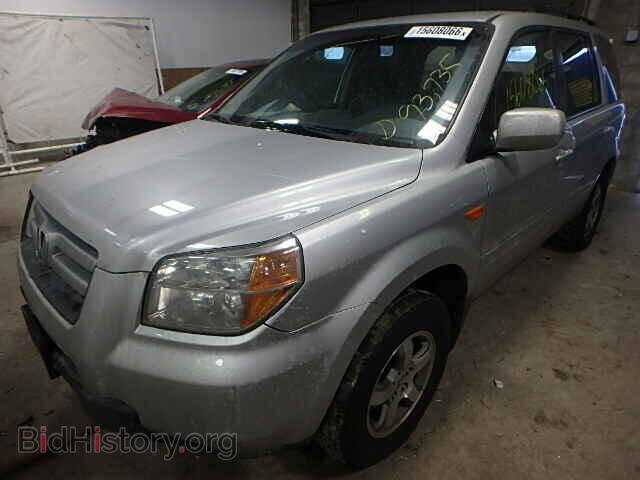 2006 HONDA PILOT - VIN: 2HKYF18416H552827 - Фото 2