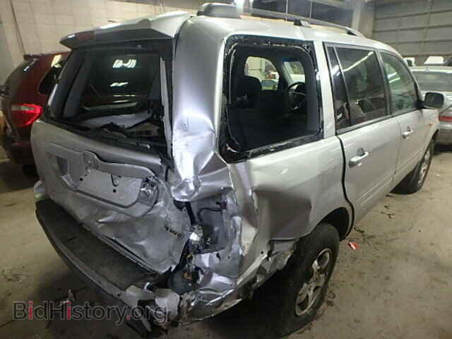 2006 HONDA PILOT - VIN: 2HKYF18416H552827 - Фото 4