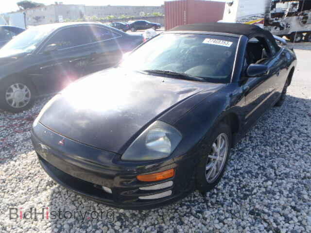 2001 MITSUBISHI ECLIPSE - VIN: 4A3AE35G31E009256 - Photo 2