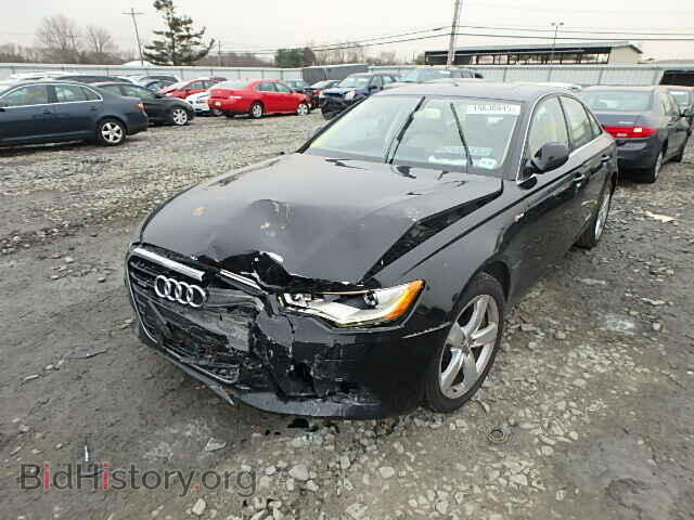 2012 AUDI A6 - VIN: WAUGGAFC9CN059070 - Фото 2