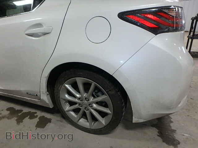 2012 LEXUS CT 200 - VIN: JTHKD5BH2C2116109 - Фото 9