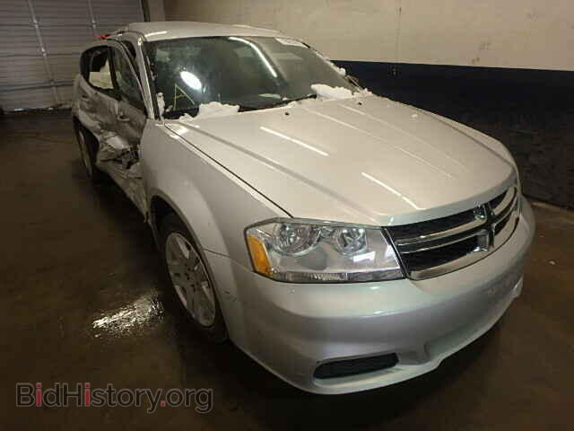 Фотография 1C3CDZAB6CN294327 - DODGE AVENGER 2012