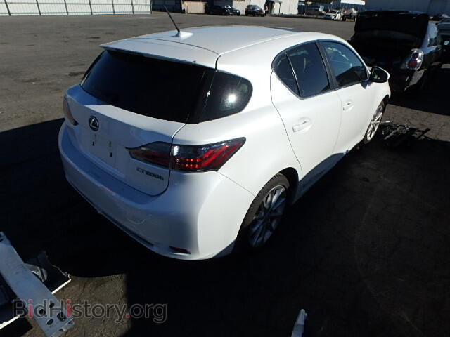 2013 LEXUS CT 200 - VIN: JTHKD5BH6D2131567 - Фото 4