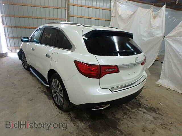 2014 ACURA MDX - VIN: 5FRYD3H42EB006809 - Фото 3
