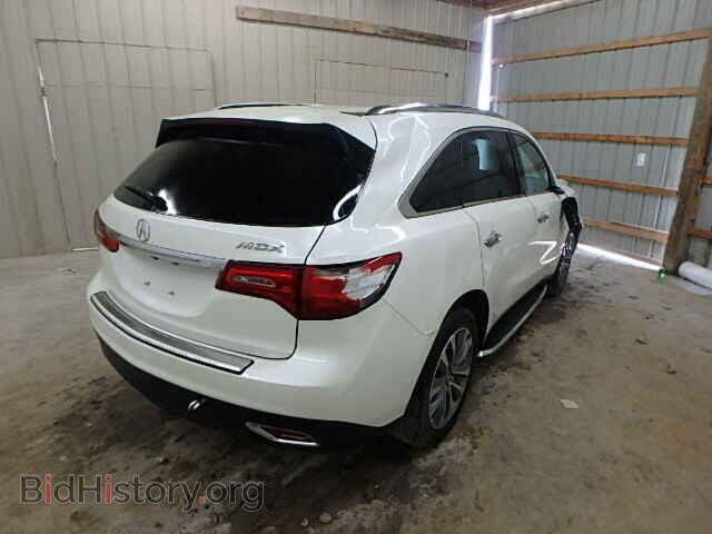 2014 ACURA MDX - VIN: 5FRYD3H42EB006809 - Фото 4