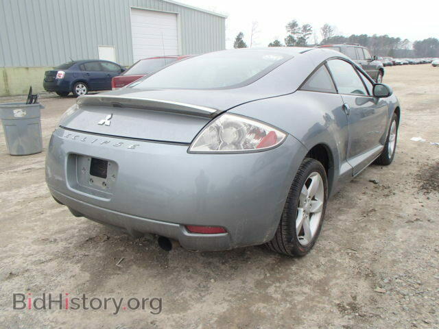 2007 MITSUBISHI ECLIPSE - VIN: 4A3AK24F27E068772 - Фото 4