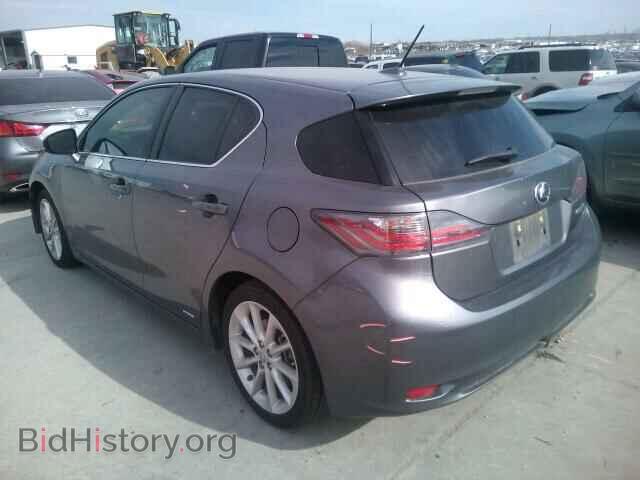 2012 LEXUS CT 200 - VIN: JTHKD5BH4C2092203 - Фото 3