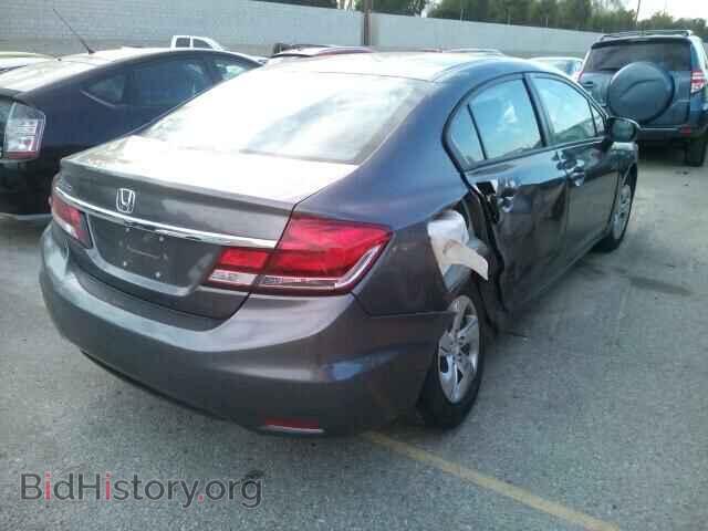 2014 HONDA CIVIC - VIN: 19XFB2F53EE230262 - Фото 4