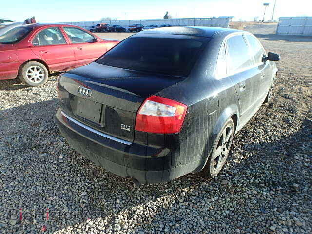 2002 AUDI A4 - VIN: WAULT68E22A311995 - Фото 4