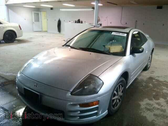 2001 MITSUBISHI ECLIPSE - VIN: 4A3AC44G71E178046 - Photo 2