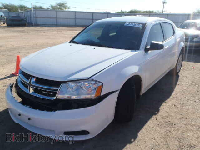 2011 DODGE AVENGER - VIN: 1B3BD4FB9BN608751 - Фото 2