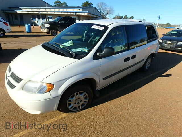 2007 DODGE CARAVAN - VIN: 1D8GP24E77B242523 - Фото 2