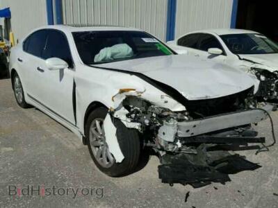 2007 Lexus LS460 LS 460, белый — VIN JTHBL46F575042470, Copart
