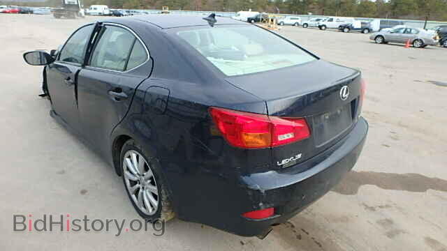 2007 LEXUS IS250 - VIN: JTHCK262972019591 - Фото 3