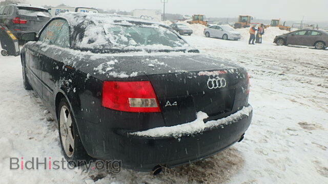 2005 AUDI A4 - VIN: WAUAC48H65K008772 - Фото 3