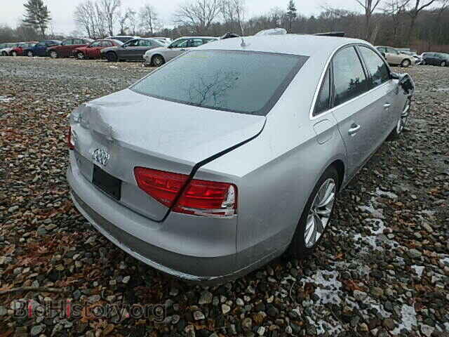 2013 AUDI A8 - VIN: WAUAGAFD2DN001348 - Фото 4