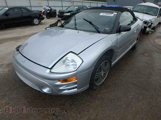 2004 MITSUBISHI ECLIPSE - VIN: 4A3AE75H34E114528 - Фото 2