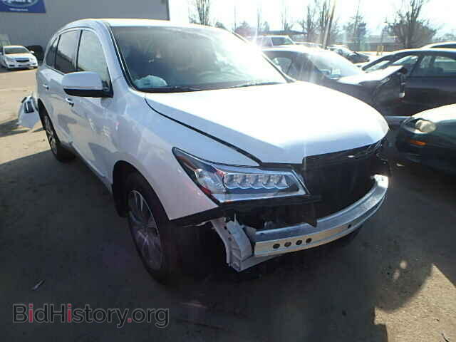 Фотография 5FRYD4H49EB025962 - ACURA MDX 2014