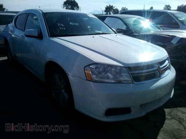 Фотография 1C3CDZCB9CN208876 - DODGE AVENGER 2012