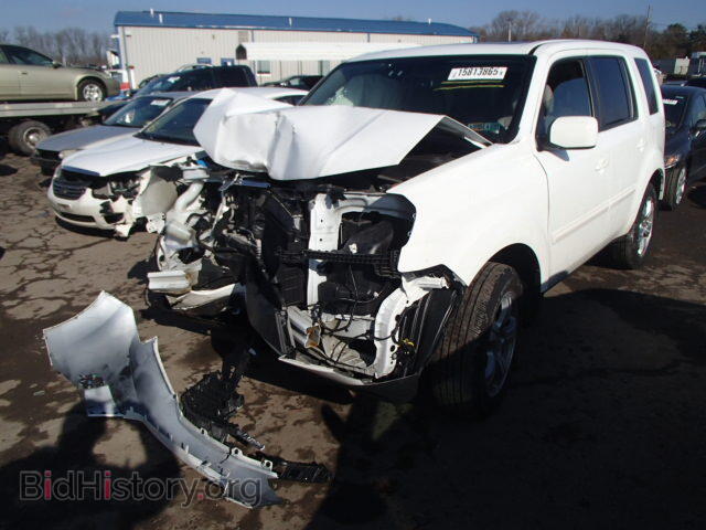 2013 HONDA PILOT - VIN: 5FNYF4H57DB039023 - Фото 2