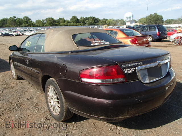 2004 CHRYSLER SEBRING - VIN: 1C3EL45R54N133524 - Фото 3