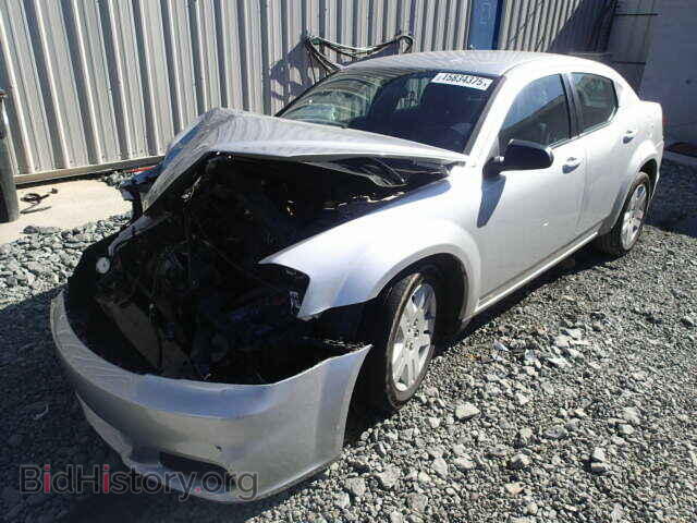 2011 DODGE AVENGER - VIN: 1B3BD4FB6BN573165 - Фото 2