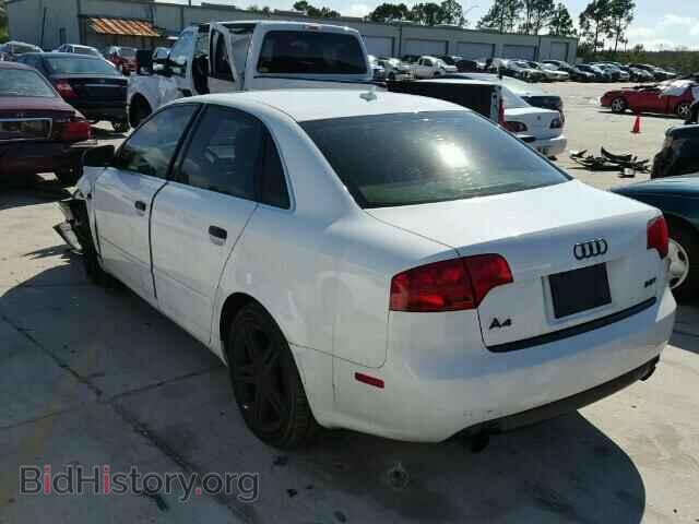 2007 AUDI A4 - VIN: WAUAF78E07A132298 - Фото 3