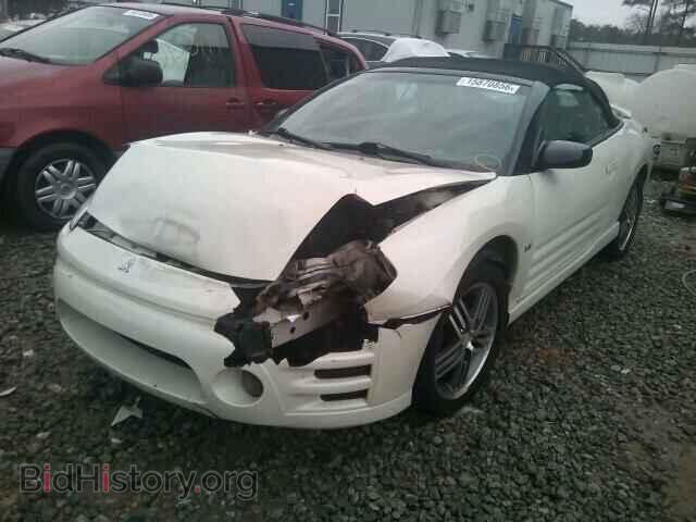 2003 MITSUBISHI ECLIPSE - VIN: 4A3AE75H83E186548 - Фото 2