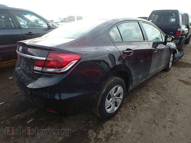 2014 HONDA CIVIC - VIN: 19XFB2F59EE042216 - Фото 4