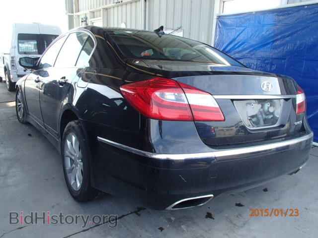 2012 HYUNDAI GENESIS - VIN: KMHGC4DD5CU188419 - Фото 3
