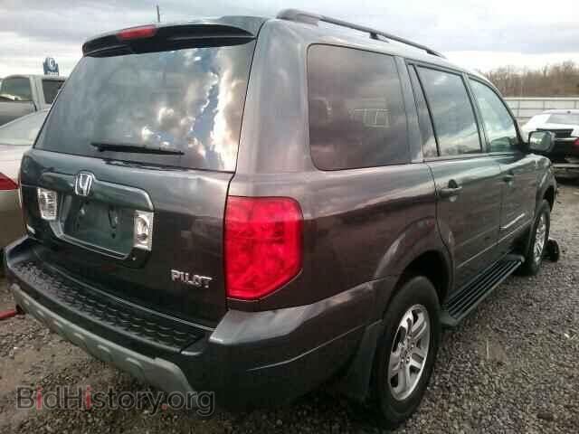 2005 HONDA PILOT - VIN: 5FNYF18575B033495 - Фото 4