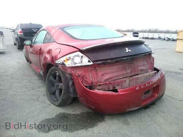 2008 MITSUBISHI ECLIPSE - VIN: 4A3AK24F08E037683 - Фото 3