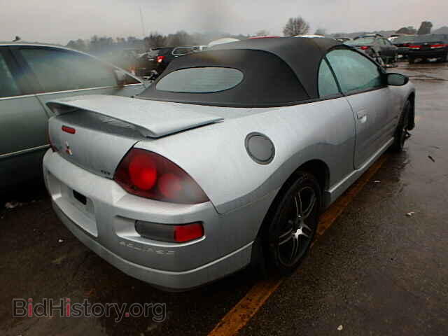 2001 MITSUBISHI ECLIPSE - VIN: 4A3AE85H21E197869 - Фото 4